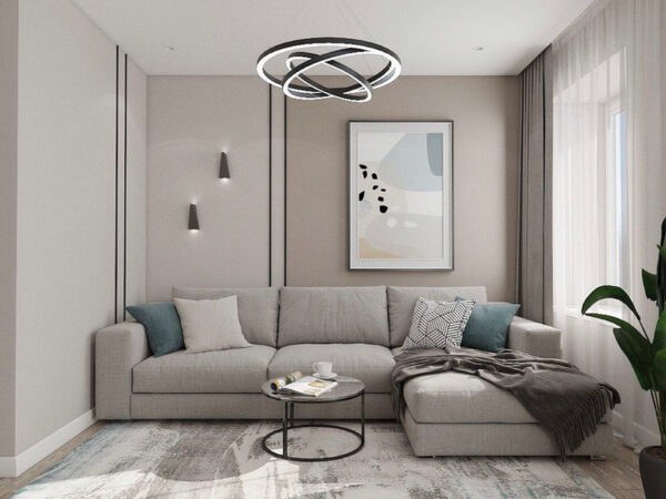 Corner Sofa, 260 cm, Grey -ENT-4742
