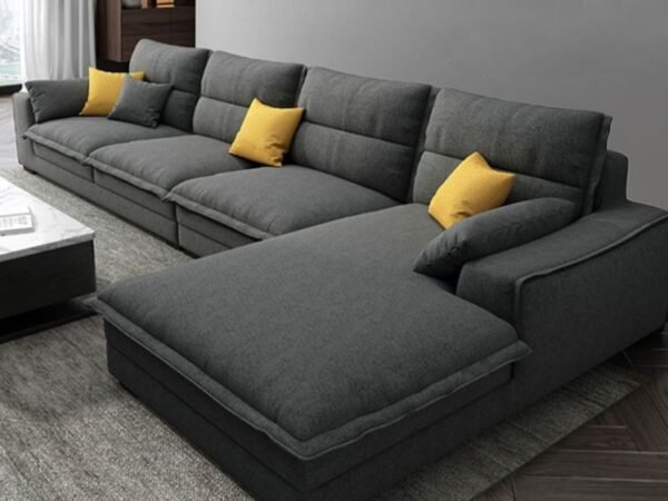 Corner Sofa, 280 cm, Grey - WRL-1006