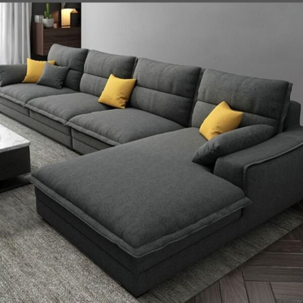 Corner Sofa, 280 cm, Grey - WRL-1006