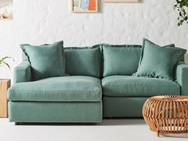 Sofa, 180 cm, Mint Green - SOF-7392