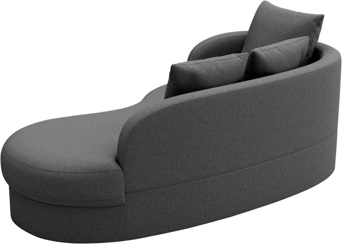Curved Sofa – Warm Gray | SOF-7408 - Image 2