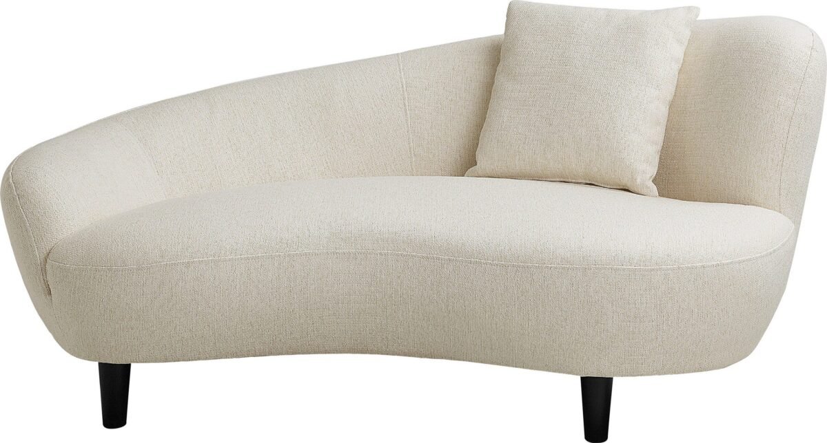 SOF-7411 | Two-Seater Sofa – Light Beige - Image 2