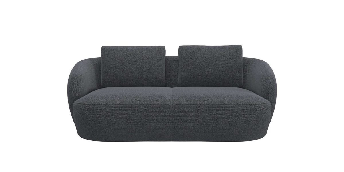Two-Seater Sofa – Grey | SOF-7413 - Image 1
