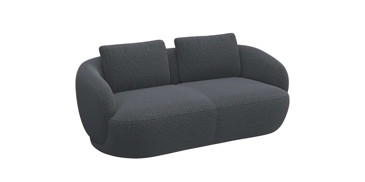 Two-Seater Sofa – Grey | SOF-7413 - Image 3