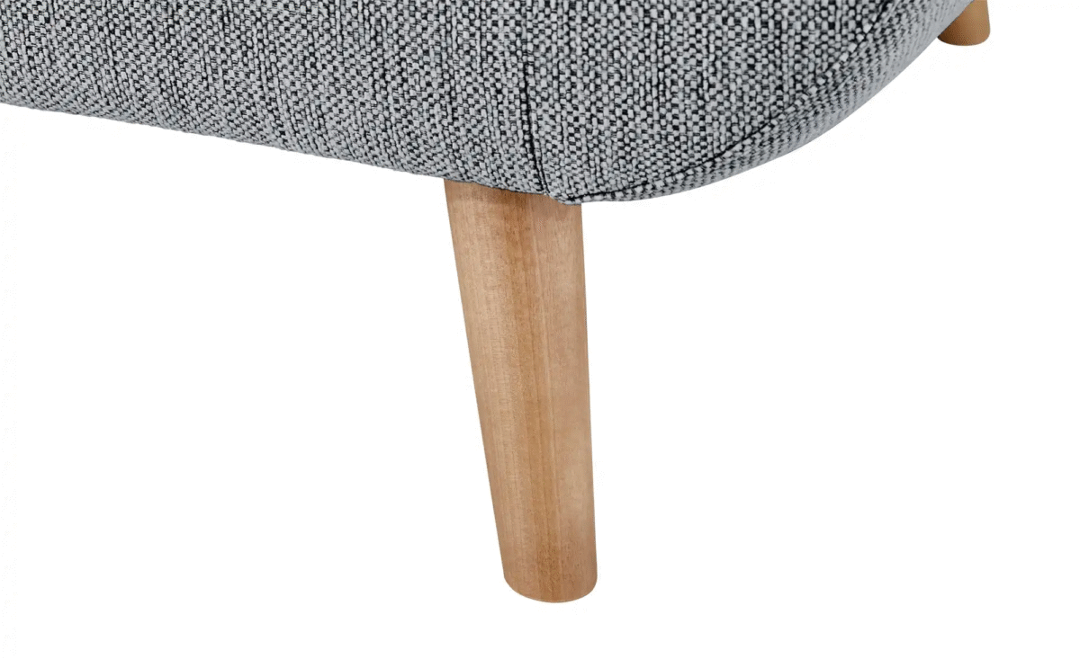 ⁦كنبة بثلاثة مقاعد – رمادي غامق | SOF-7433⁩ - الصورة ⁦2⁩