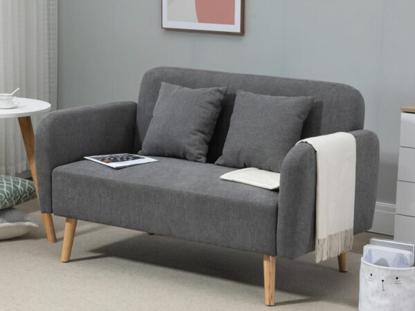 Two-Seater Sofa – Grey | SOF-7415