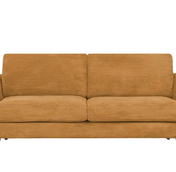 كنبة بثلاثة مقاعد – أصفر | SOF-7427