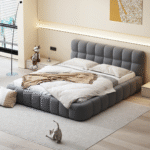 ⁦سرير – رمادي | BED-2967⁩ - الصورة ⁦2⁩