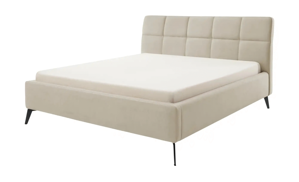 ⁦سرير – بيج | BED-2970⁩ - الصورة ⁦3⁩