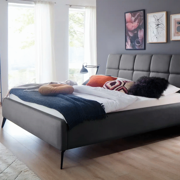 سرير – رمادي غامق | BED-2971