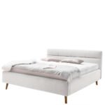 ⁦سرير – رمادي فاتح | BED-2969⁩ - الصورة ⁦3⁩