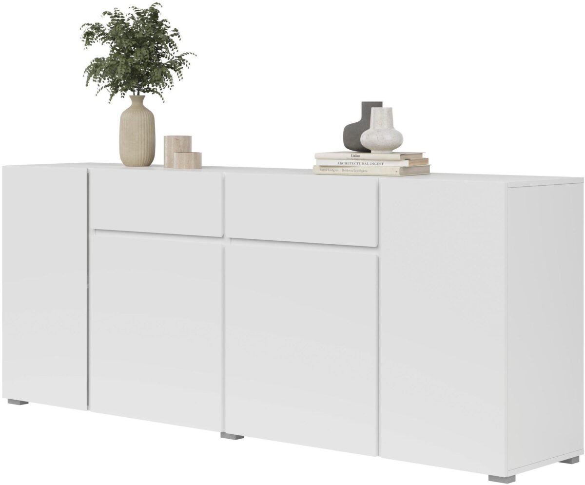 Naqaa Sideboard – BUF-7314 (White) - Image 2