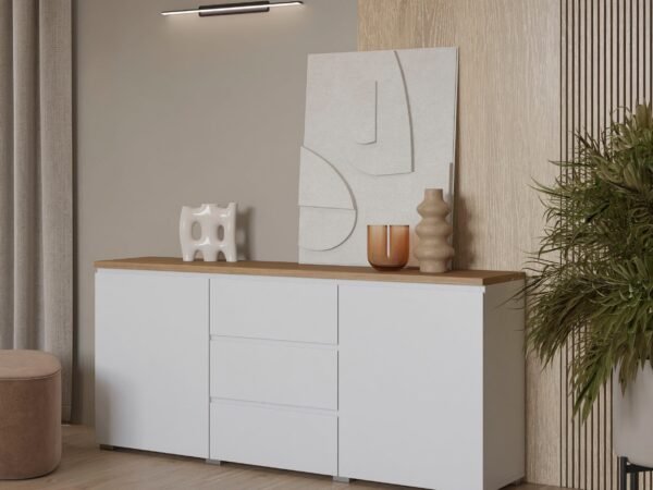 Olfa Sideboard - BUF-7309 (White Wood )