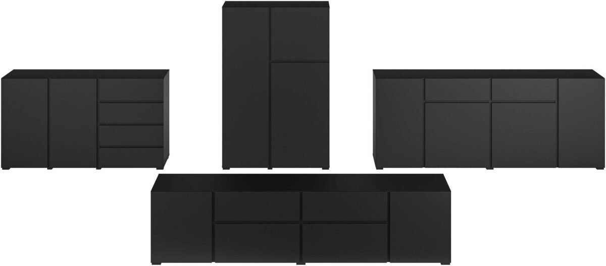 Naqaa Sideboard – BUF-7313 (Black) - Image 2