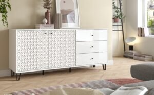 ⁦بوفيه BUF-7323 – أبيض⁩ - الصورة ⁦2⁩