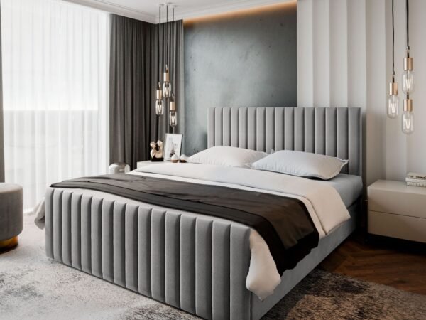 سرير – رمادي | BED-2982