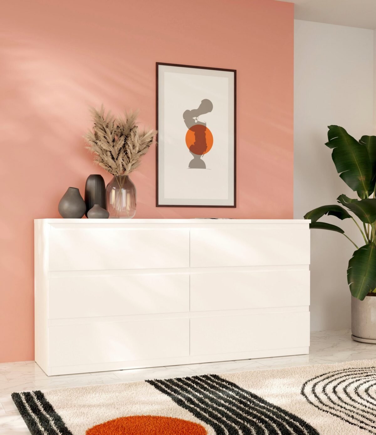 6 Drawer Storage Unit - Image 1