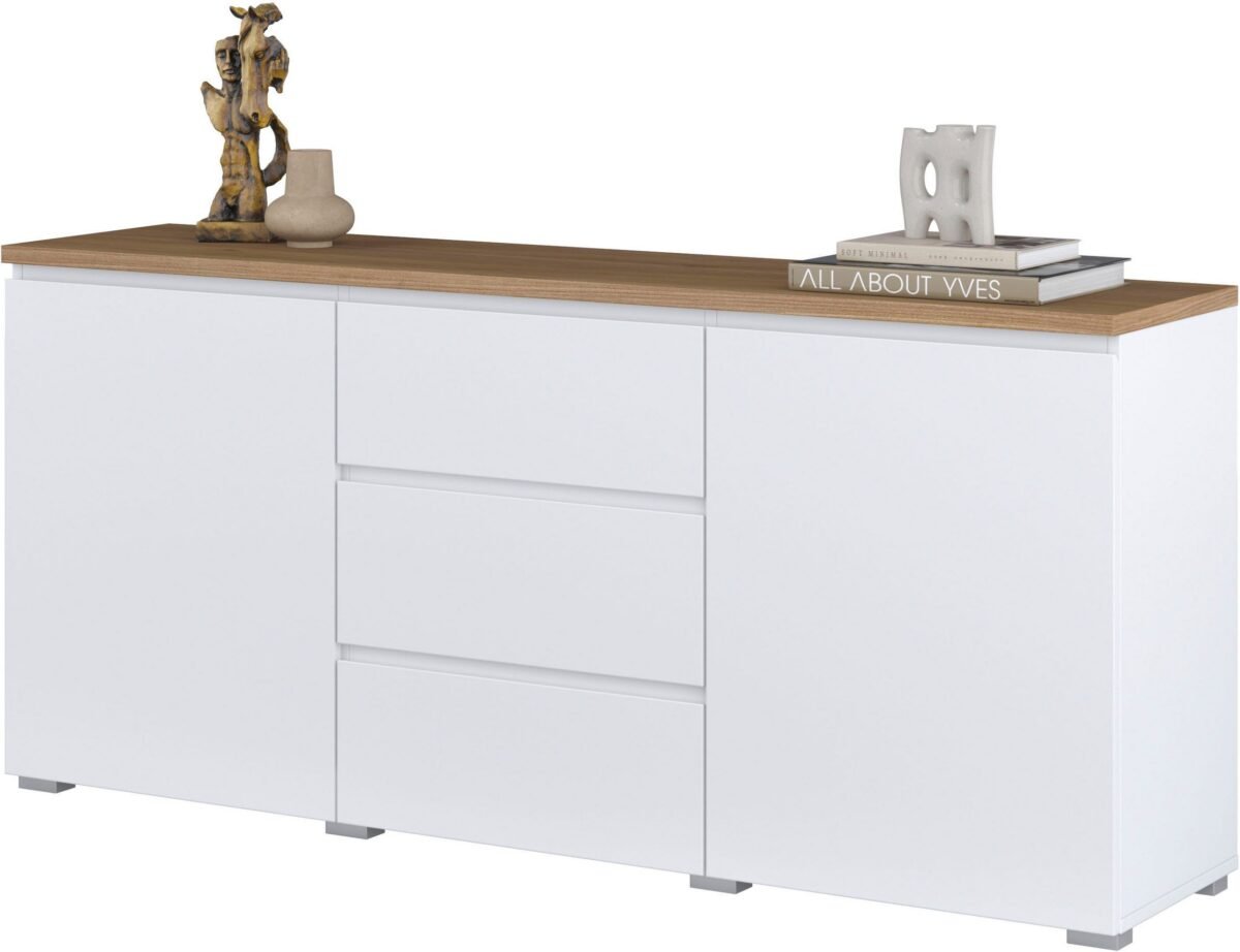 Olfa Sideboard - BUF-7309 (White Wood ) - Image 3