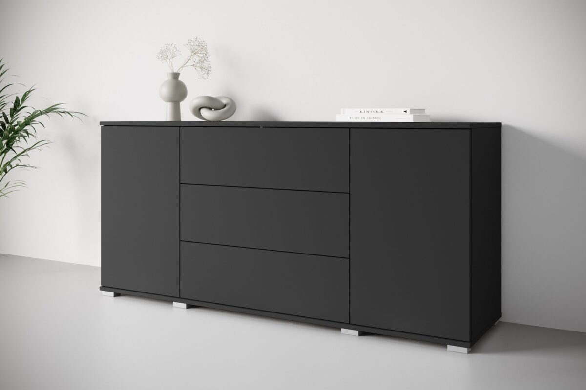 Sideboard BUF-7317 – Black - Image 4