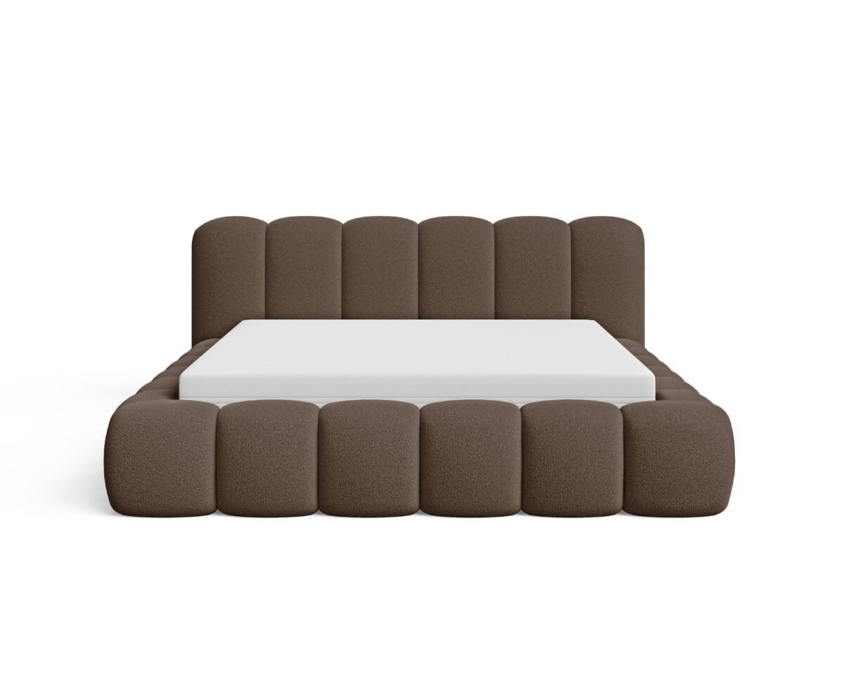 ⁦سرير بابلز – بني| BED-2981⁩ - الصورة ⁦3⁩