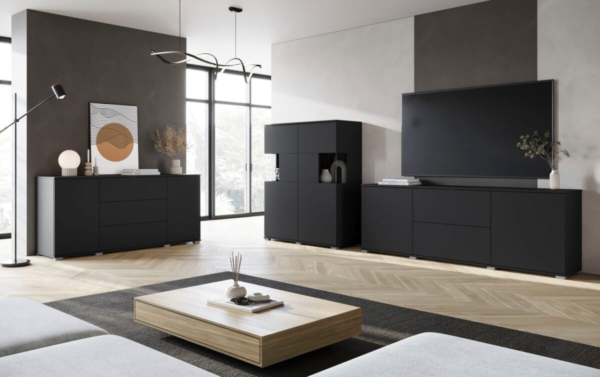 Sideboard BUF-7317 – Black - Image 2