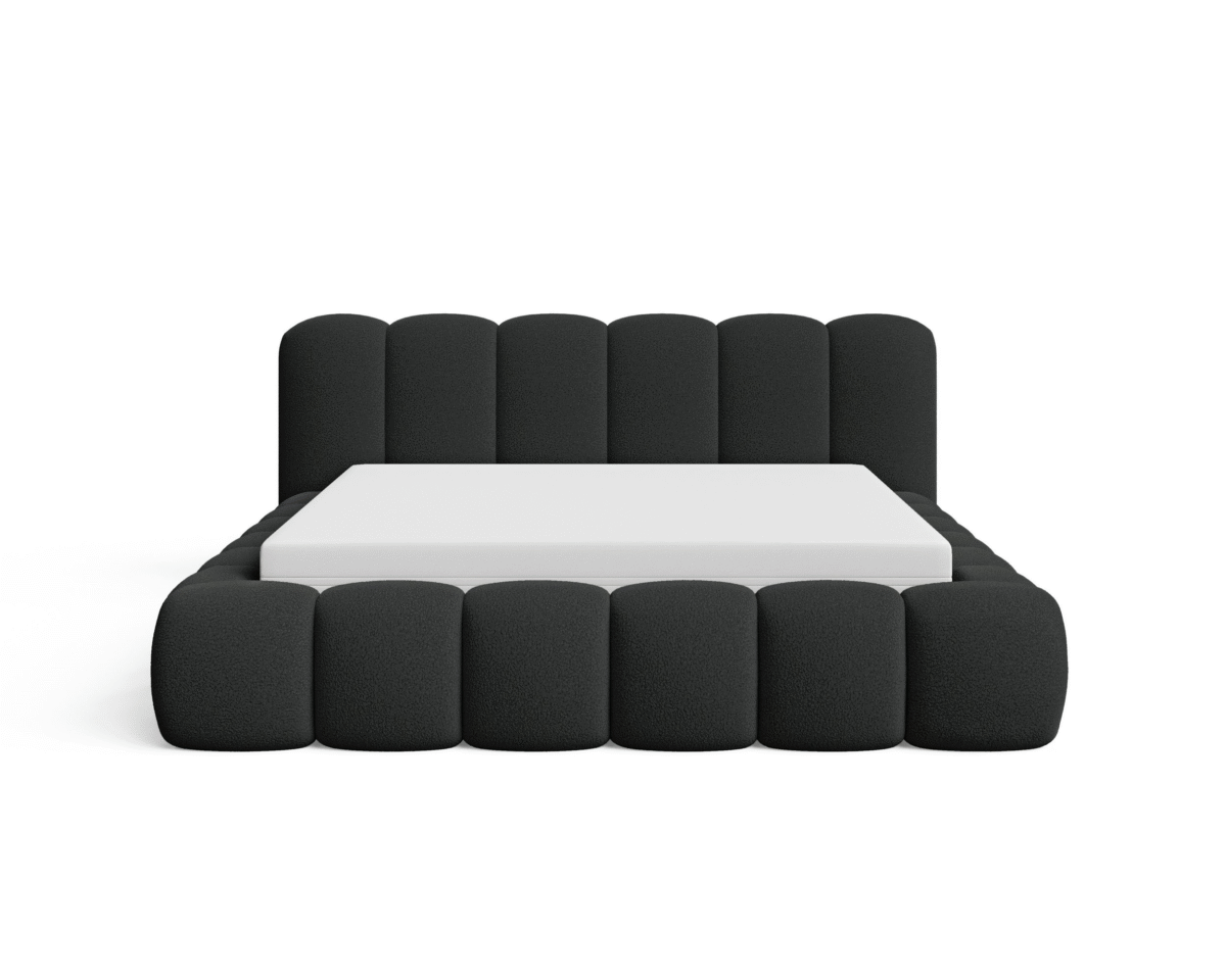 ⁦سرير بابلز – أسود | BED-2979⁩ - الصورة ⁦3⁩