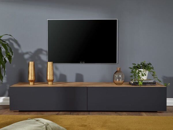 وحدة تلفزيون مودرن بتصميم خشبي دافئ – بساطة وأناقة | TVU-6765