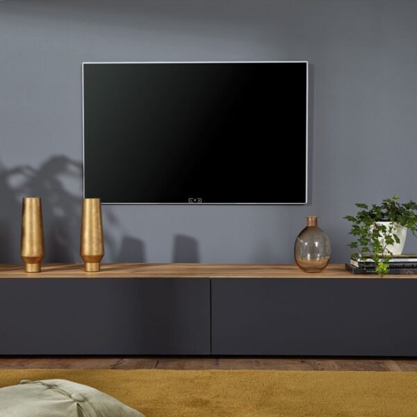 وحدة تلفزيون مودرن بتصميم خشبي دافئ – بساطة وأناقة | TVU-6765