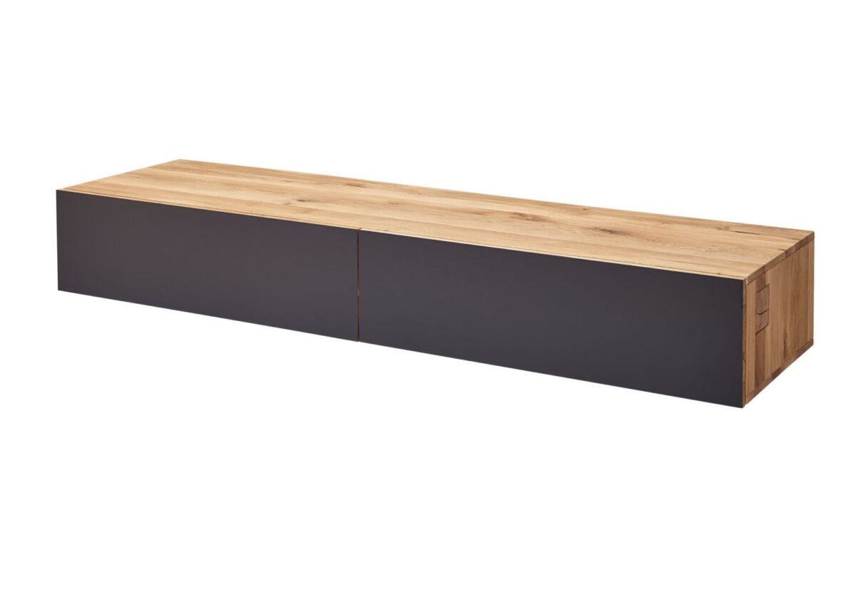 Modern Wood TV Unit – Warm & Simple | TVU-6765 - Image 3