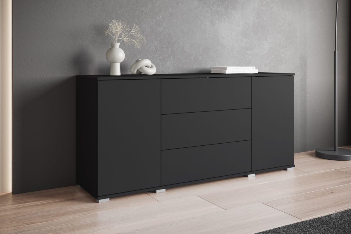 Sideboard BUF-7317 – Black - Image 3