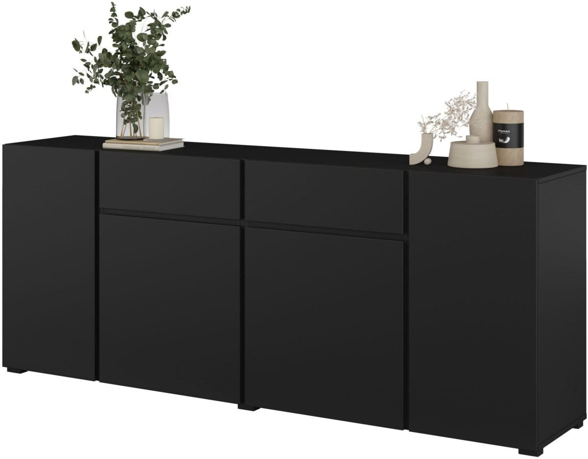 Naqaa Sideboard – BUF-7313 (Black) - Image 5