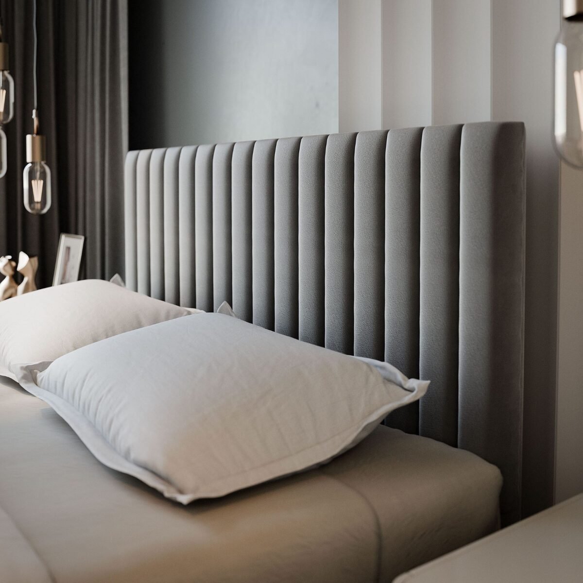 Bed – Warm Gray | BED-2983 - Image 2
