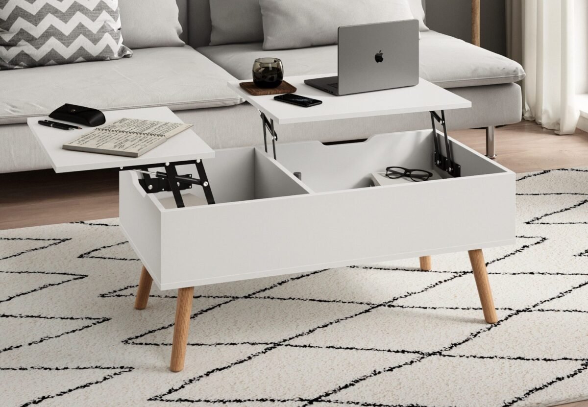CFT-2924 Coffee Table – Smart Table for an Organized Space - Image 4