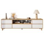 ⁦وحدة تلفزيون مودرن بتصميم هندسي متباين | TVU-6771⁩ - الصورة ⁦5⁩