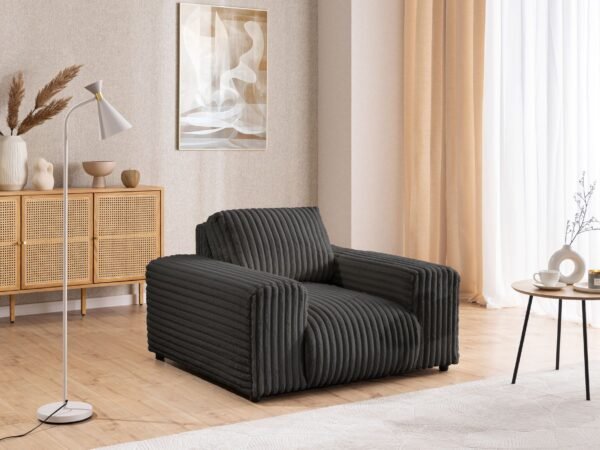 119×108 cm Dark Grey  Armchair