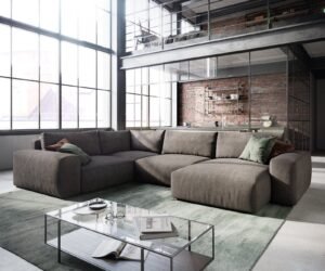 ⁦ركنة 364×258 سم كيندا بني مقاومة للماء⁩ - الصورة ⁦4⁩