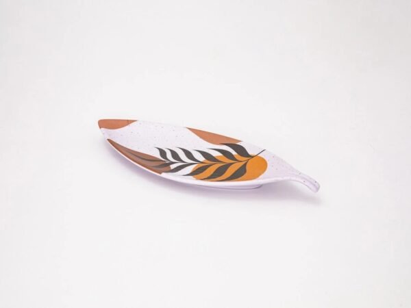 Leaf-Shaped Serving Plate - 36 × 15 cm