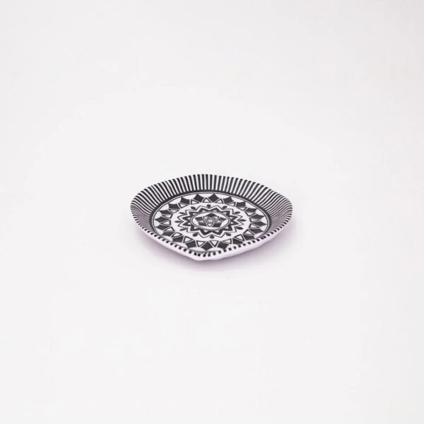Ridged Side Plate Set - 6 Pieces - 16 cm