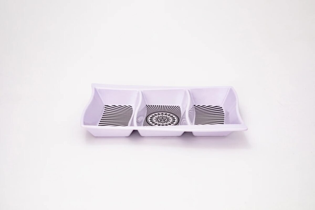 Snack & Appetizer Tray Set - 2 Pieces - 30 × 19 cm - Image 1