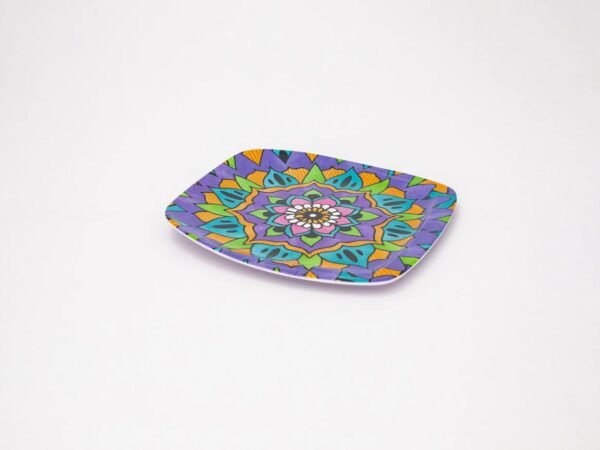 Square Dinner Plate Set - 6 Pieces - 26 × 26 cm