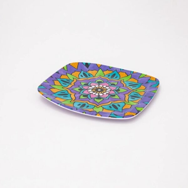 Square Dinner Plate Set - 6 Pieces - 26 × 26 cm