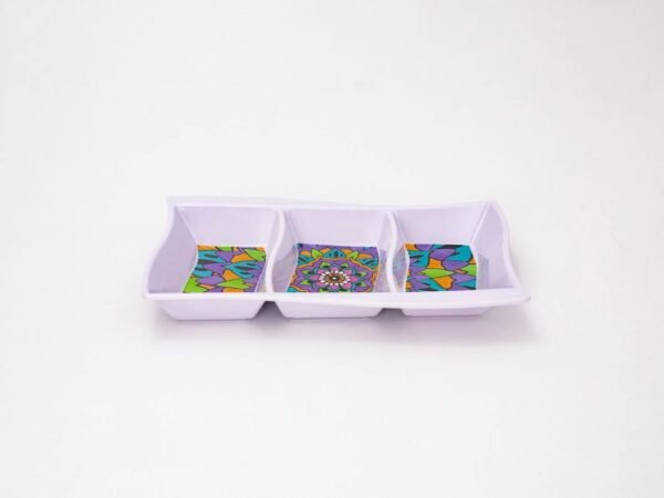 Snack & Appetizer Serving Plate Set - 2 Pieces - 30 × 19 cm