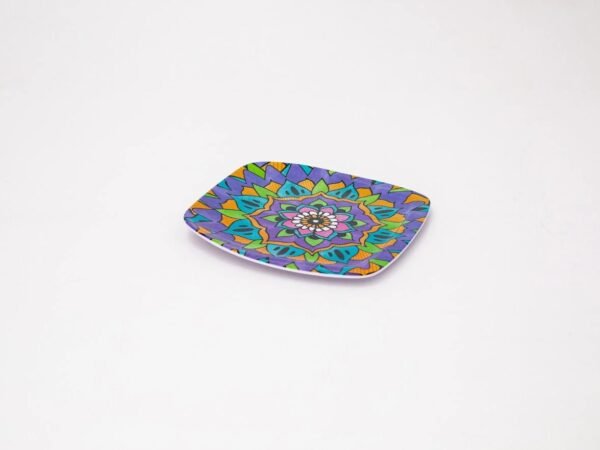 Square Side Plate Set - 6 Pieces - 22 × 22 cm