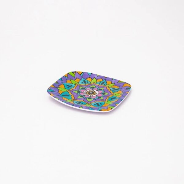 Square Side Plate Set - 6 Pieces - 18 × 18 cm
