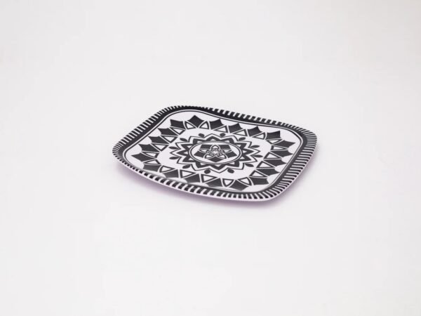 Square Dinner Plate Set - 6 Pieces - 26 × 26 cm