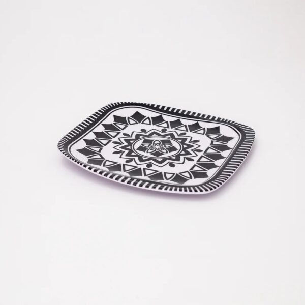 Square Dinner Plate Set - 6 Pieces - 26 × 26 cm