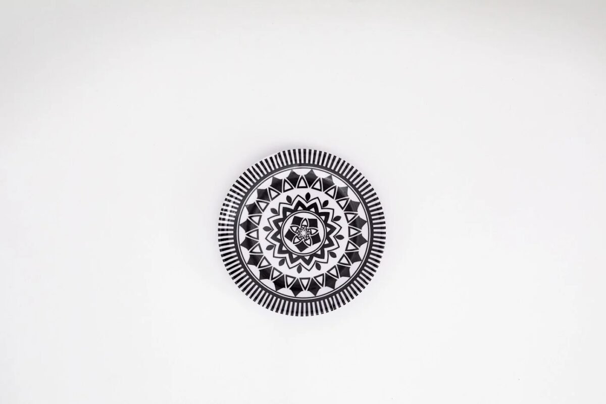 Side Plate Set - 6 Pieces - 18 cm - Image 2