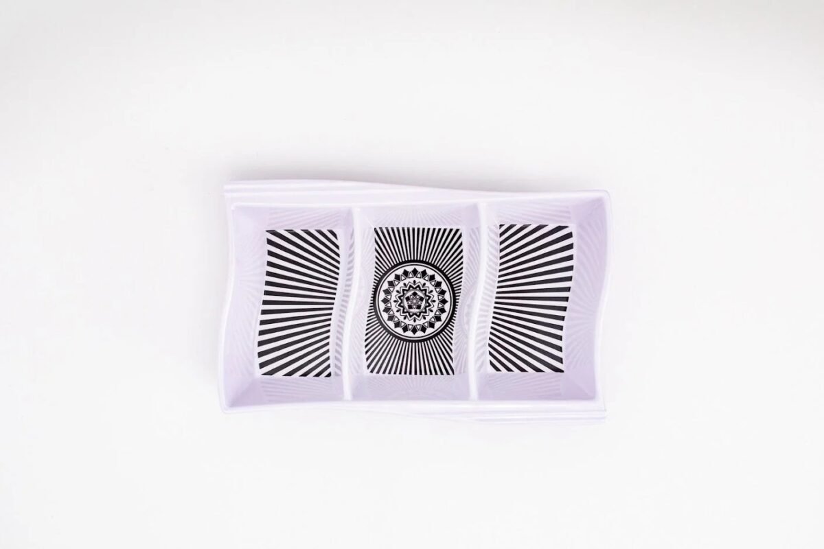 Snack & Appetizer Tray Set - 2 Pieces - 30 × 19 cm - Image 2