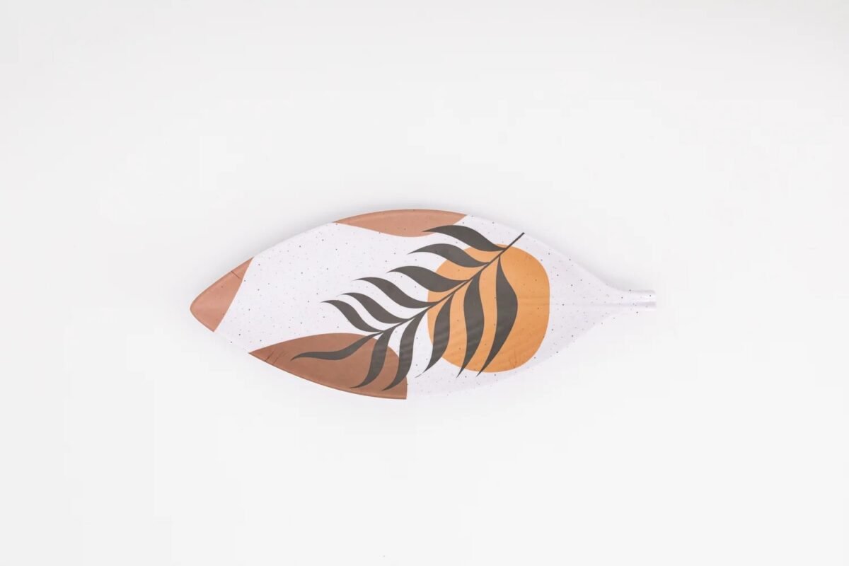 Leaf-Shaped Serving Plate - 36 × 15 cm - Image 2