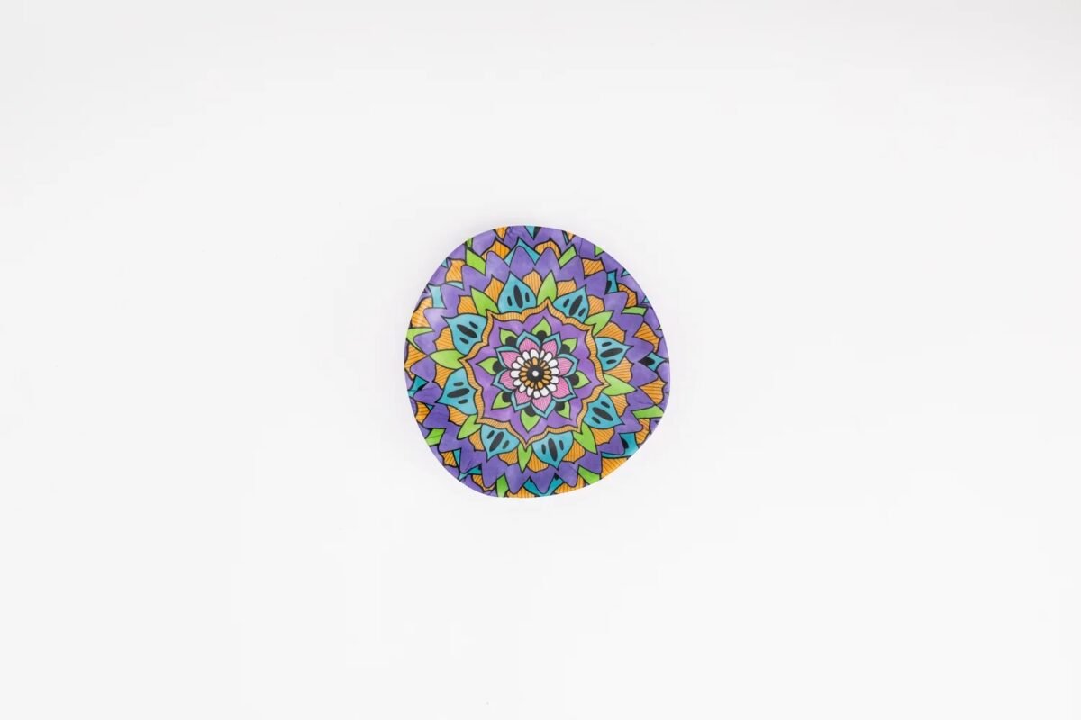 Ridged Side Plate Set - 6 Pieces - 16 cm - Image 2